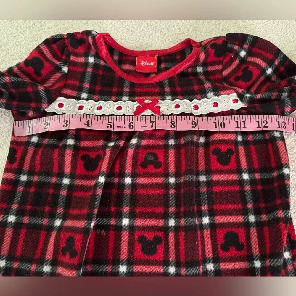 Holiday DISNEY & Friends girls micro fleece sleeping gown Micky Mouse designs